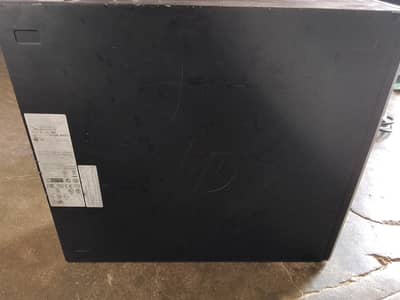 CPU, Mouse, Keyboard and Speakers with wires