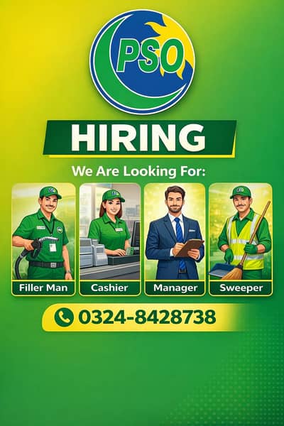 Filler man | Cashier  | Manager |  Sweeper