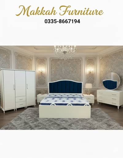 Double bed/ Bet set/ wooden bed/ bed/ furniture/ King size bed