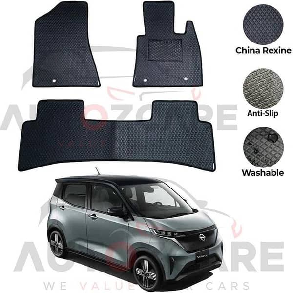 Nissan Sakura China Rexine Floor Mat 2PCS - Model 2022-2025
