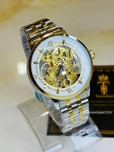 Luxury Stainless Steel Watch | Elegant Design | Premium Look