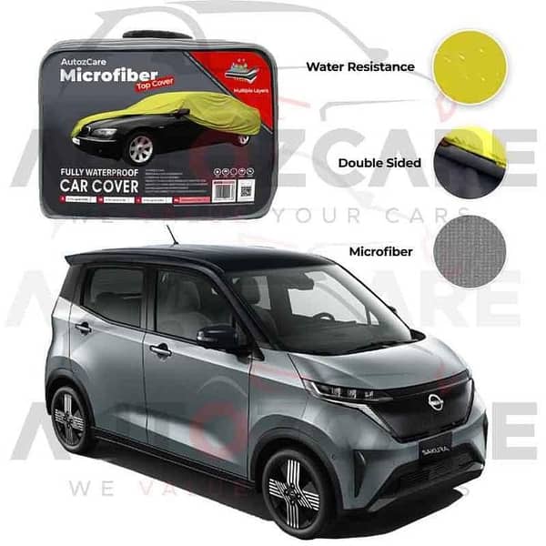 Nissan Sakura Microfiber Car Top Cover - Model 2022-2025