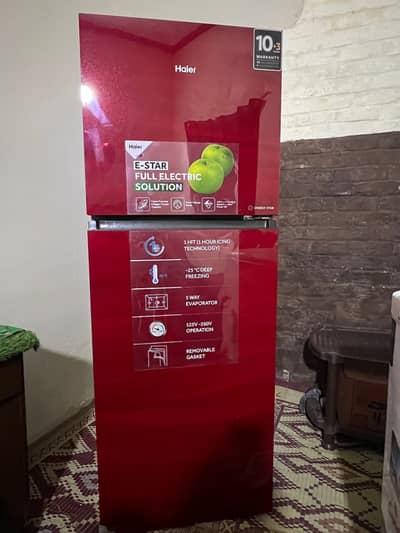 Haier Refrigerator HRE-346 EPC/EPB/EPR | Glass Door | Medium Size