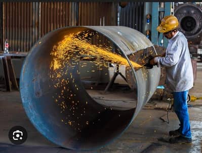 fabricator and machine fitting