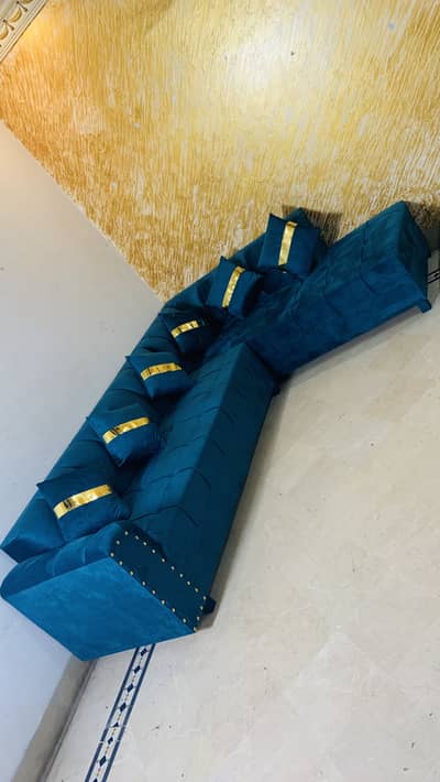 L shaped sofa set  6 seaters. sale in faislabad