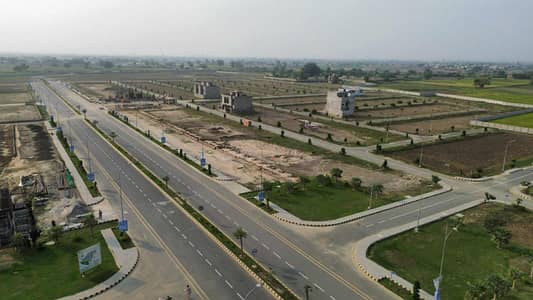 Booking of 4 Marla Commercial Plots Available on Pine Avenue Road - Eithad Town Phase II Lahore.