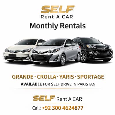 City Self Rent a car Cultus, WAGON R, Corolla Altis Car Rental Audi