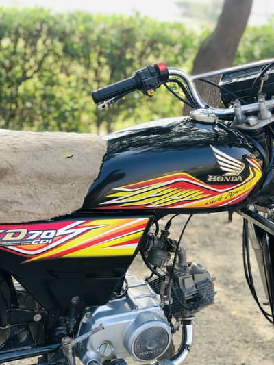 Honda CD70 2020 Hyderabad number