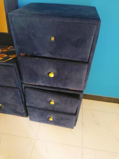Double bed side tables dressing  for sale