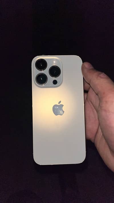 I phone 14 pro jv 128 gb 10 by 10 85 battery health no open no repair