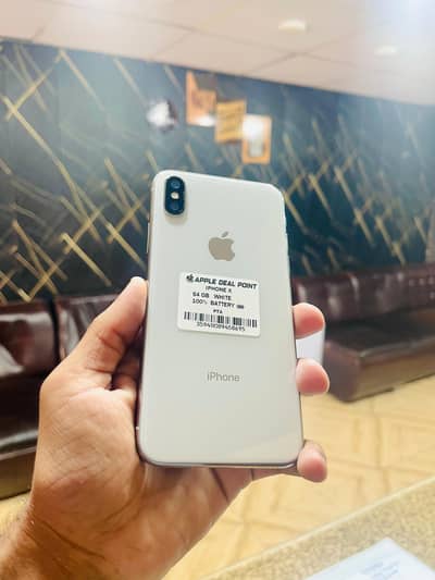 I PHONE X PTA APPROVE 64GB