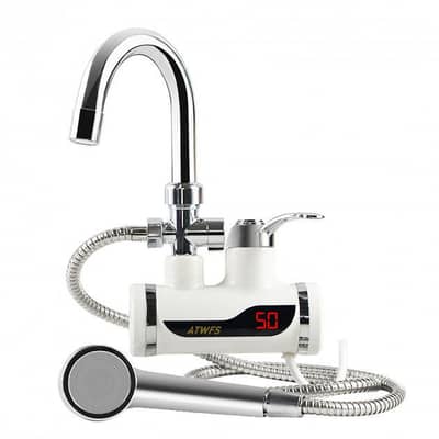 Instant Electric Water Heating Tap Available With / Without Shower