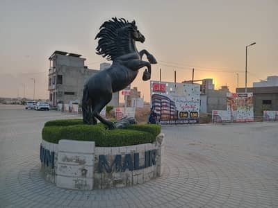 Stunning 80 Square Yards Residential Plot In Malir Town Residency Available