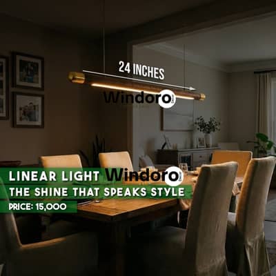 Modern Linear Hanging Light