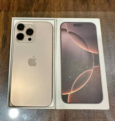 Iphone 16 Pro Max 256GB Non-PTA Desert Titanium