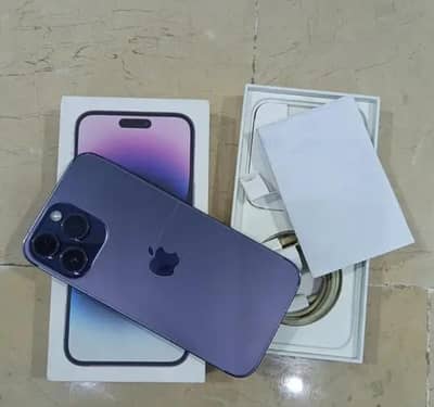 Apple iphone 14 pro max PTA approved full box sale wtp no 0329=3149466
