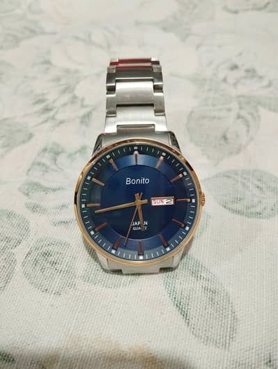 Bonito Men's Watch k-6121 New Condition