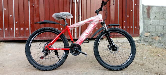 SK BIKE Red Gear Cycle  26 Inch — Like New | Best Price Deal