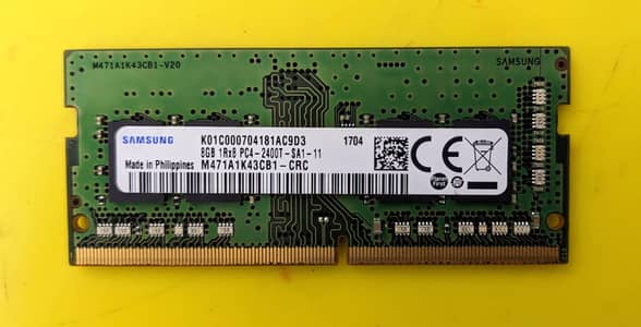 8gb DDR4 ram