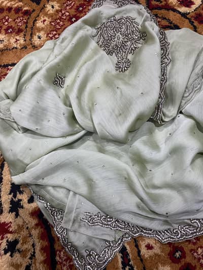 Stiched Hand made Saree