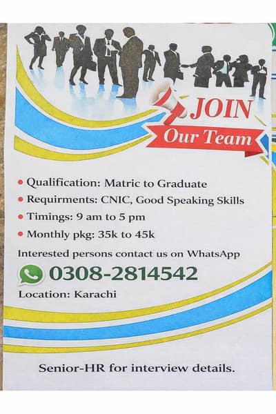 we need male and female staff for full time and part time jobs in kara