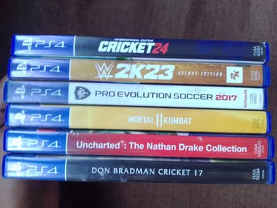 PS4 games for sale brand new condition