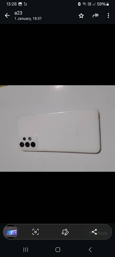 samsung A23 6  128 gb official pta approved