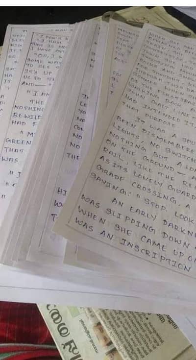 Handwriting Assignment, Typing And Data Entry job Available