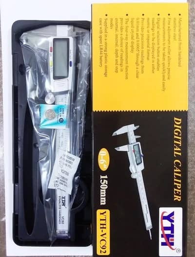 Digital Vernier Caliper 150mm YTH-VC92 Stainless Steel Vernier Caliper