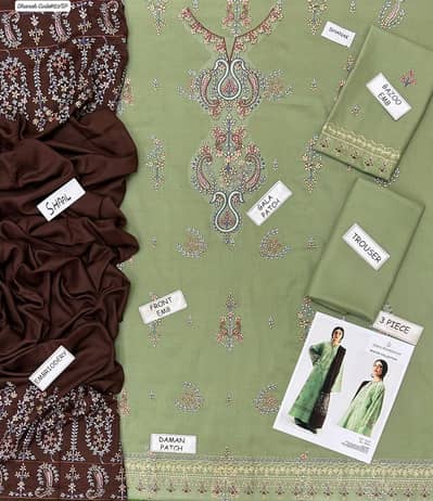 *ZARA SHAHJAHAN DHANAK 3PC*