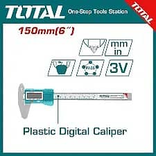 TMT331501 TOTAL Plastic Digital Caliper 150mm In Pakistan