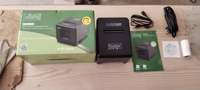 Black Copper Thermal Printer Bc-96Ac