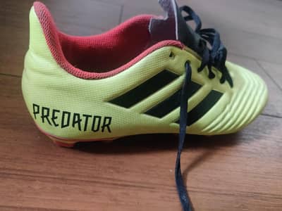 ADIDAS PREDATOR 18.4 FxG MENS SOCCER CLEATS NEON YELLOW/BLACK UK8