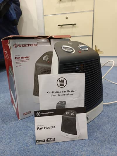 Oscillating Fan Heater
