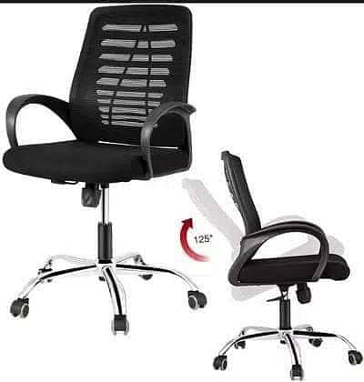 computer chair and employee
