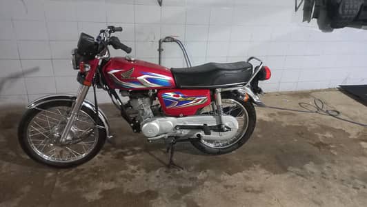 Honda CG125 Model 2022 khi number