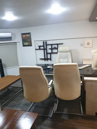 PHASE 5 VIP LAVISH FURNISHED OFFICE FOR RENT 24/7 TIME RENT ALMOST FINAL NO BROKER