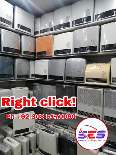 Japanese Hybrid Blower Gas heaters All Size Whole Sale Rate