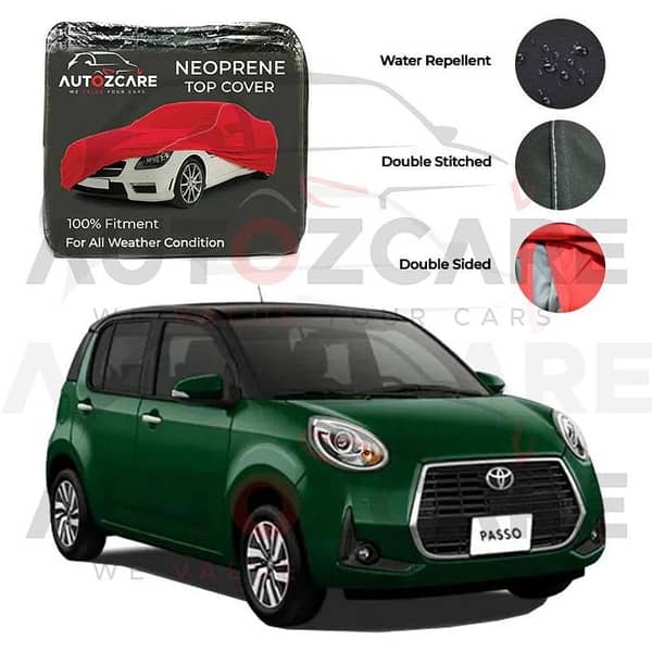 Toyota Passo Moda Neoprene Car Cover for 2017-2025 Models