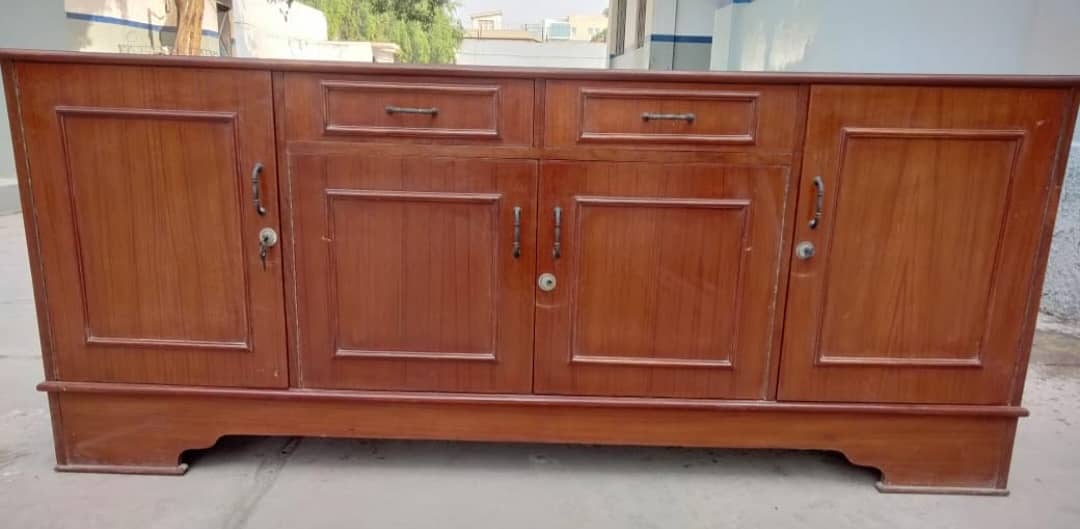 Solid Wood with formica wardrobe 9