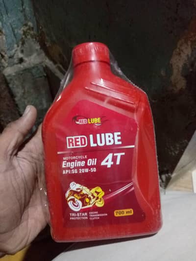 Red Lube Bike engine Oil
