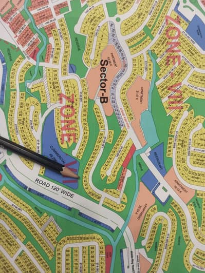 1 Kanal Park-Facing & Back-Open Plot for Sale DHA Phase 3, Islamabad