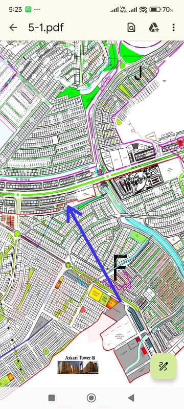 4 Marla Commercial Plot For Sale DHA Phase 5, Islamabad Block I-4, Sector F | Main DHA Expressway