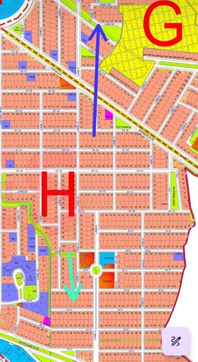 1 Kanal Corner Residential Plot for Sale DHA Phase 2, Sector G, Islamabad.