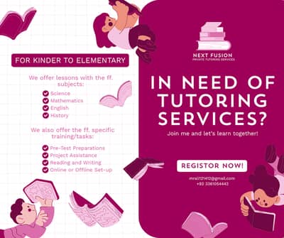 Professional Home Tutor Available