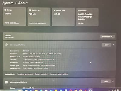 Lenovo ThinkPad T490 | Core i5 8th Gen | Touchscreen
