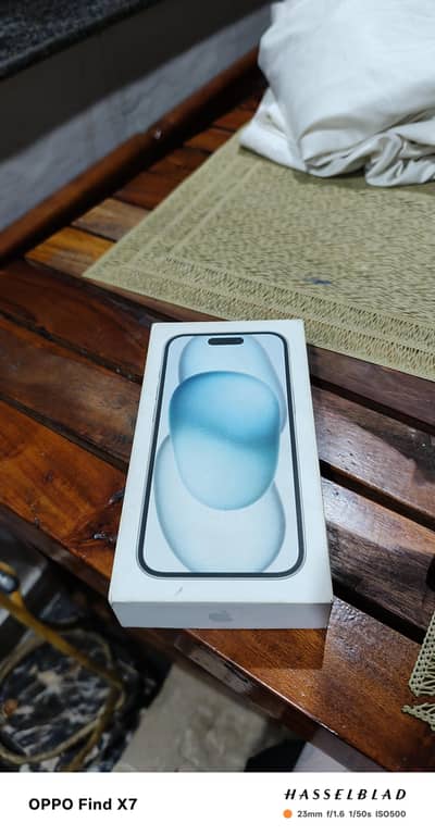 iphone 15 baby blue 128GB