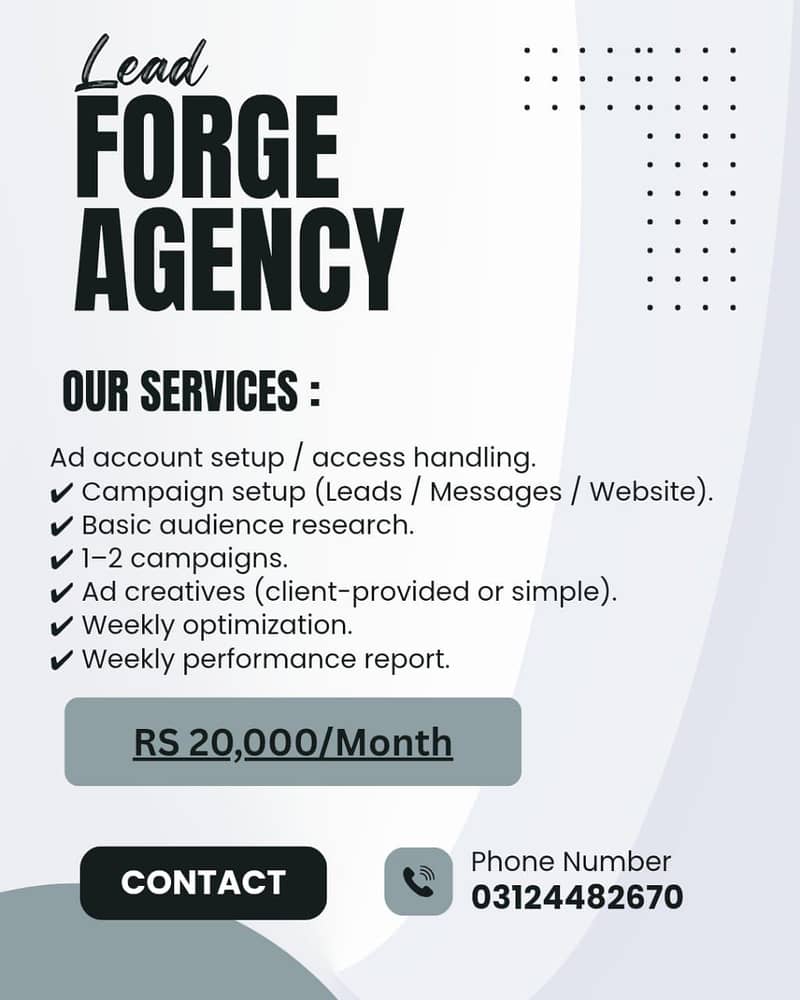 LEAD FORGE AGENCY! 0