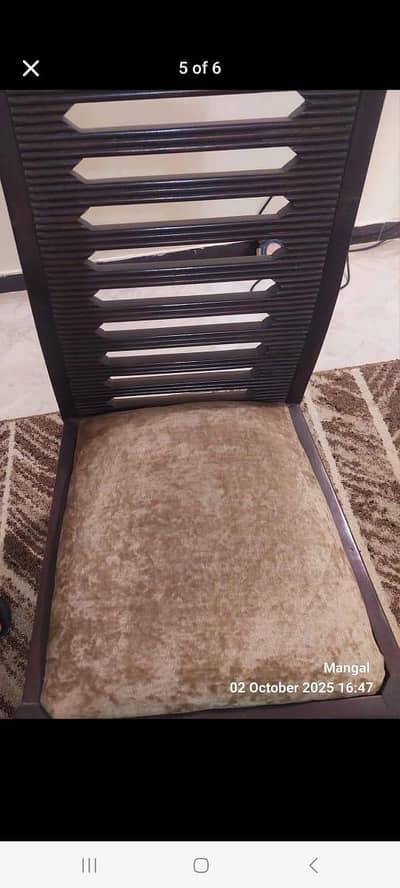 dinning table for 6 with chairs