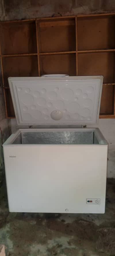 Haier single door chest freezer with 10/10 condition